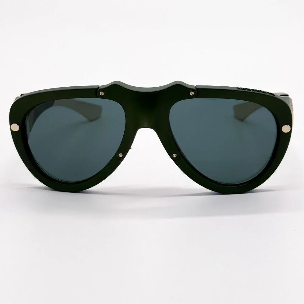 NEW BURBERRY SUNGLASSES GREEN UNISEX BE4433U 4138/71 BURBERRY BE4433U 413871